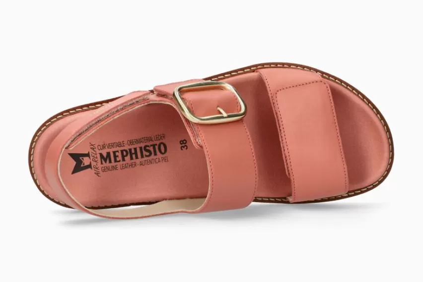 Sandalen met plateauzool | SandaleN*Mephisto BELONA OUD ROSE