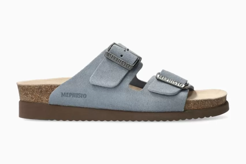 muiltjes & clogs | SandaleN*Mephisto HESTER AZUURBLAUW