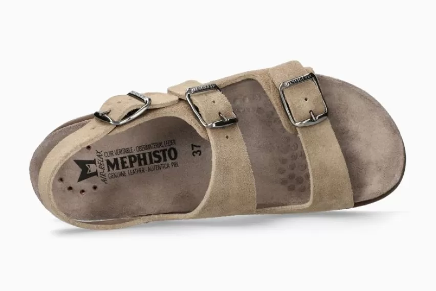 Platte sandalen*Mephisto HETTY WARM GRIJS