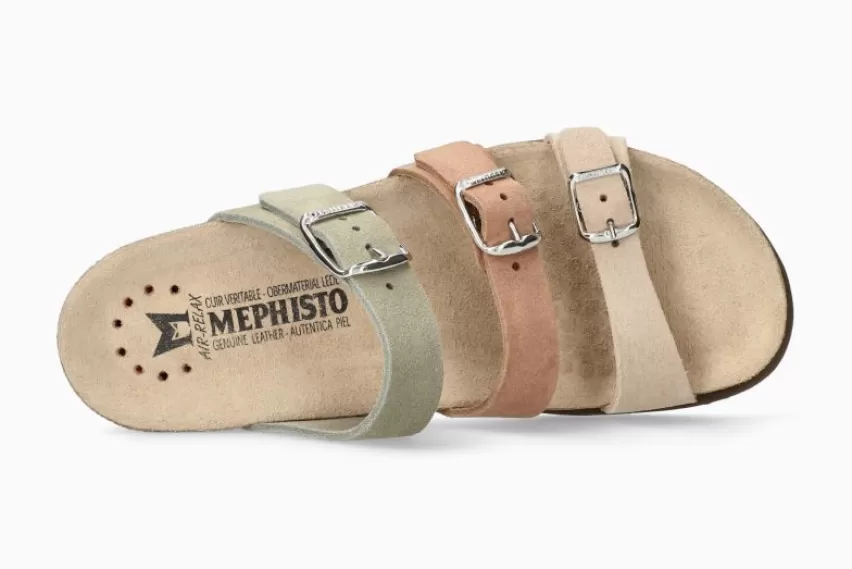 muiltjes & clogs | SandaleN*Mephisto HYACINTA LICHT ZAND