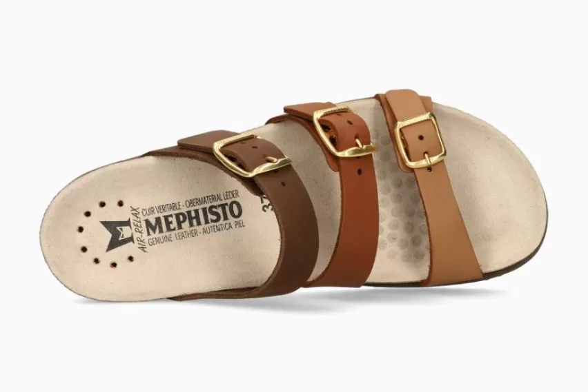 muiltjes & clogs | SandaleN*Mephisto HYACINTA CAMEL