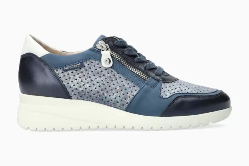 Sneakers | Schoenen*Mephisto IASMINA PERF MIDDERNACHT BLAUW