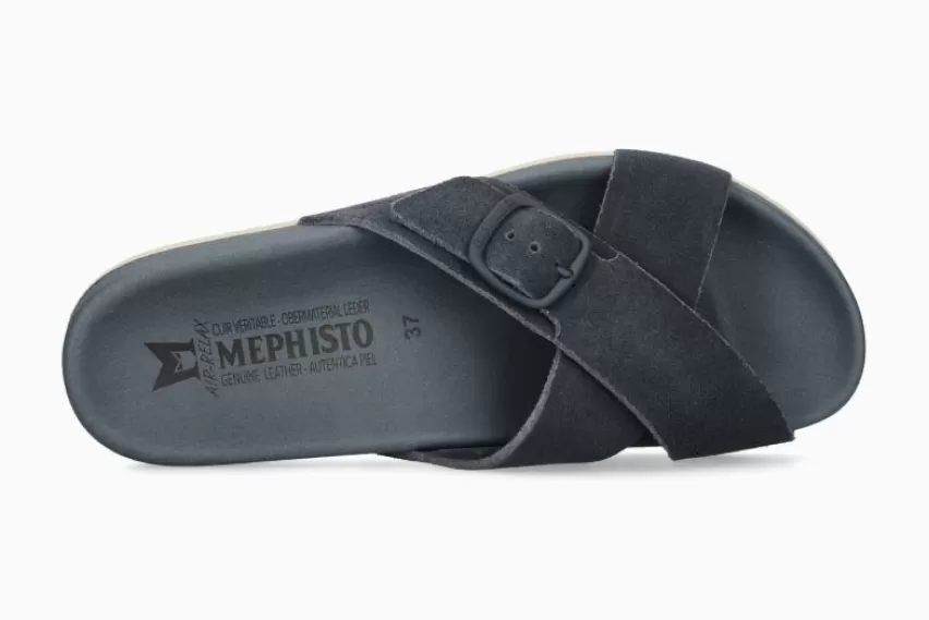 muiltjes & clogs | SandaleN*Mephisto KENNIE NACHTBLAUW