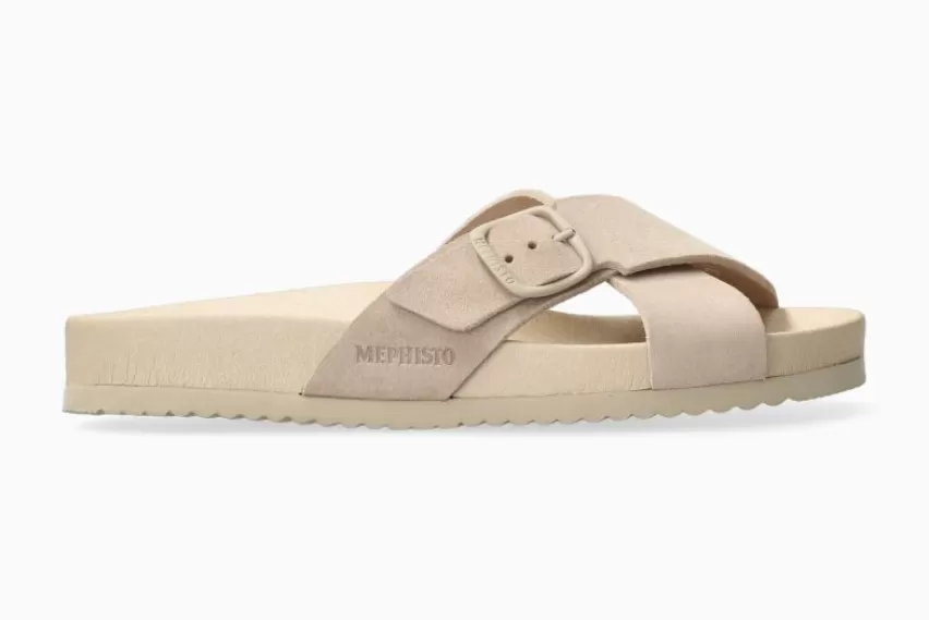 muiltjes & clogs | SandaleN*Mephisto KENNIE LICHT ZAND