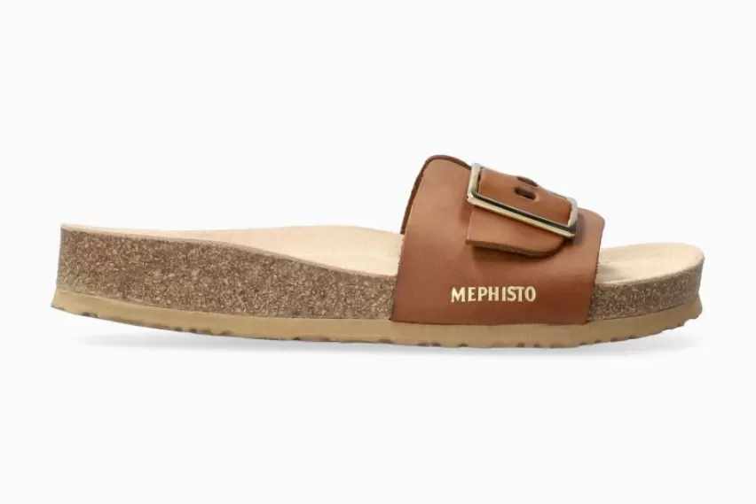 muiltjes & clogs | SandaleN*Mephisto MABEL CAMEL