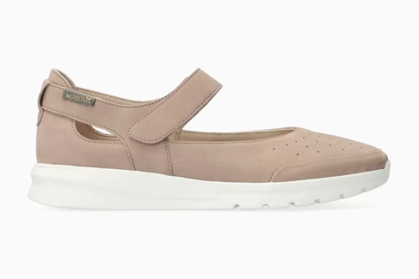 Mary Jane schoenen | Mary Jane schoenen*Mephisto MARSIA LICHT TAUPE