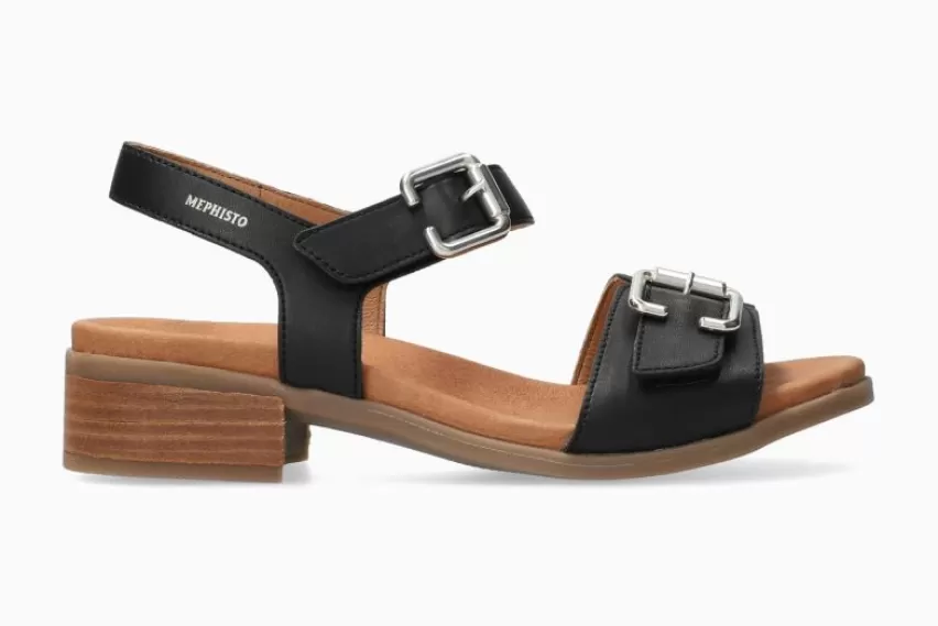 Sandalen met hak*Mephisto NADYNE ZWART