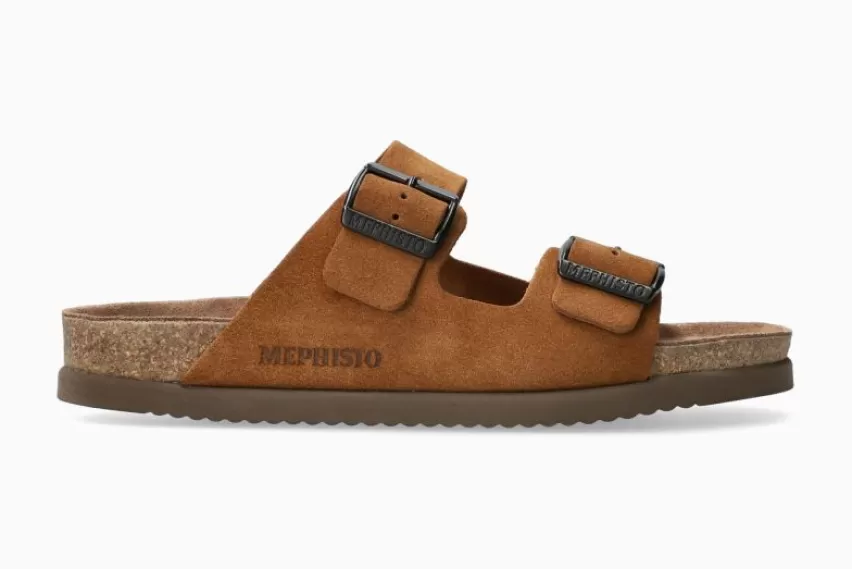 MUILTJES & CLOGS | Kurk Voetbed Sandalen*Mephisto NERIO TABAK