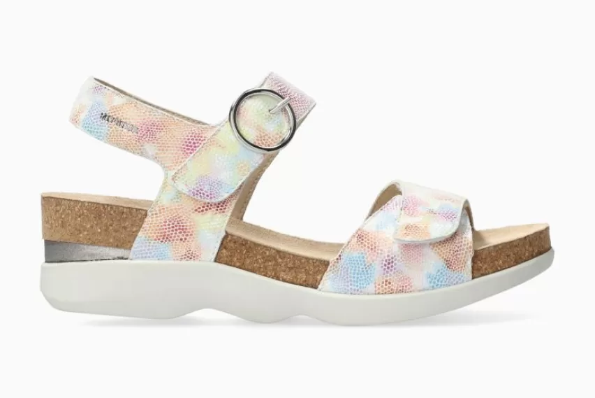 Sandalen met sleehak | Sandalen met hak*Mephisto ORIANA MULTICOLOR