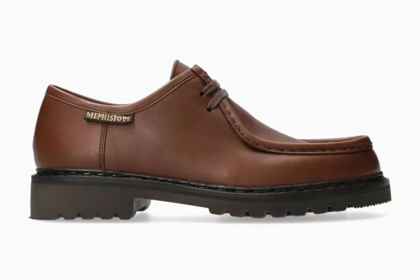 Veterschoenen | Nette Schoenen*Mephisto PEPPO DONKERBRUIN