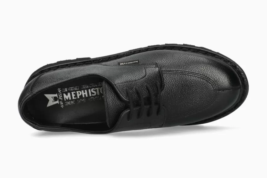 Dames Goodyear Welt | Hoge Sneakers*Mephisto SOLINE ZWART