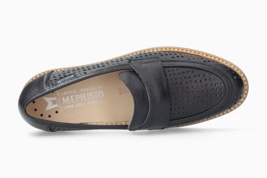 MOCASSINS*Mephisto STESSY PERF NACHTBLAUW