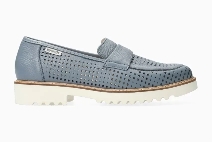 MOCASSINS*Mephisto STESSY PERF AZUURBLAUW