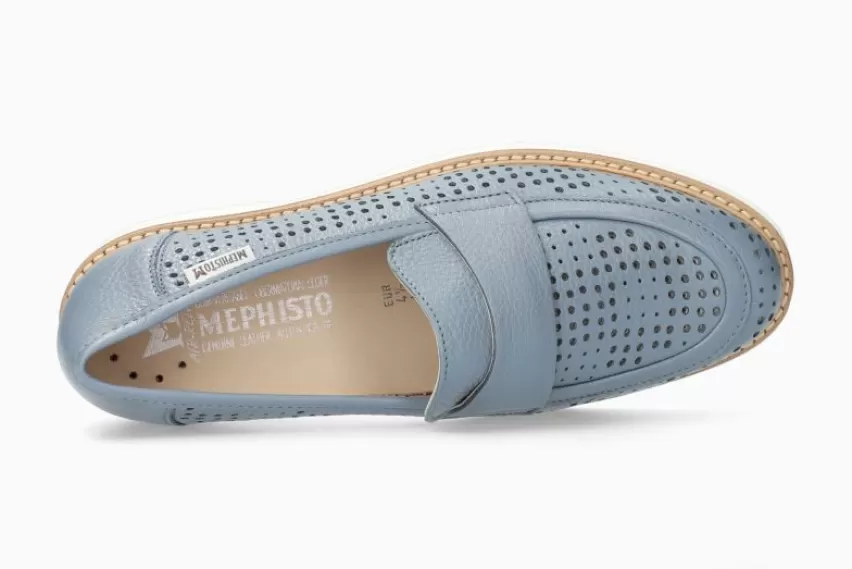 MOCASSINS*Mephisto STESSY PERF AZUURBLAUW