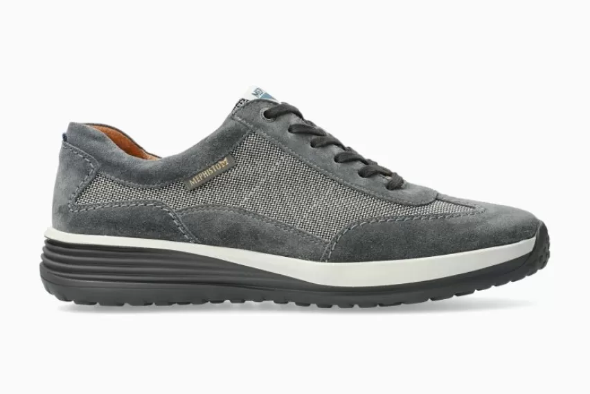 Veterschoenen | Sneakers*Mephisto STEVE AIR STAAL