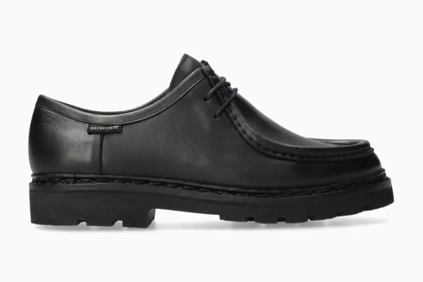 Dames Goodyear Welt | Hoge Sneakers*Mephisto SUE ZWART