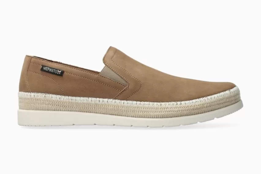 SCHOENEN ZONDER VETERS | Mocassins*Mephisto VOLKER TAUPE